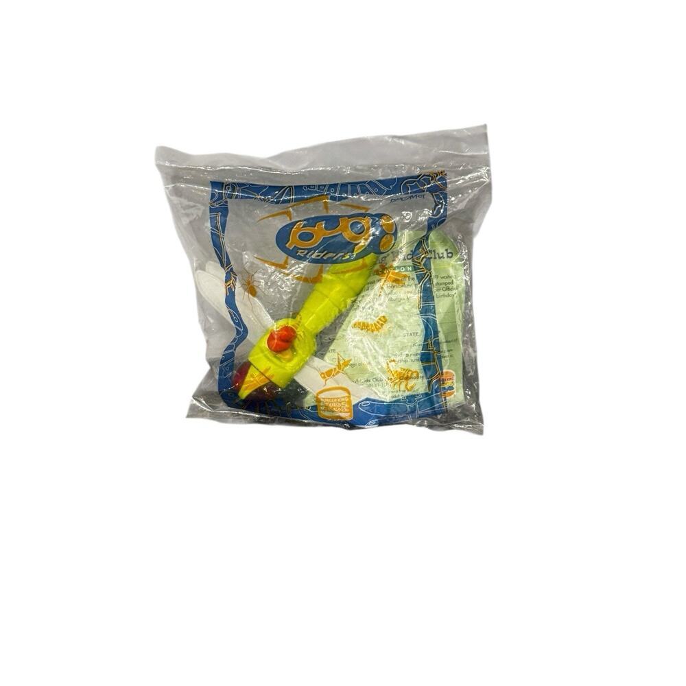 Vintage 1998 Burger King Kids Club Bug Riders Boomer On Dragonfly Toy: NEW